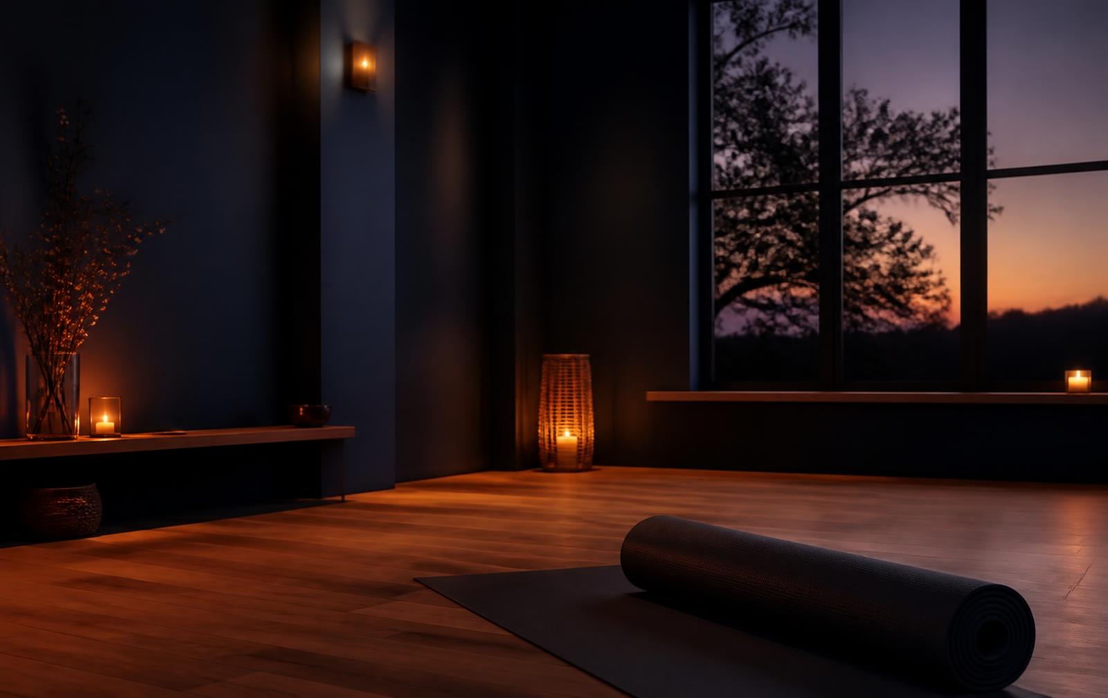 Séance de yoga et de respiration au centre Reboot